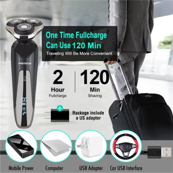 Men Electric Razor for Men Electric Shavers for Men Electric Razors - Picture 6 of 6